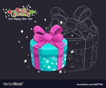 christmas decoration gift with merry christmas