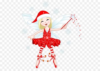 Christmas decoration Illustration - Cute Red Elf PNG Clipart 