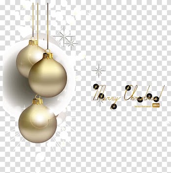 Christmas decoration lob transparent background PNG clipart