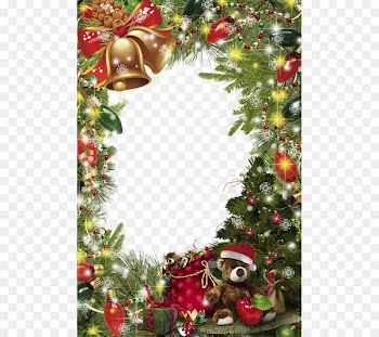 Christmas decoration Picture frame Christmas ornament - Christmas door decoration 