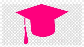 Christmas Decoration Transparent Clipart Clip Art - Pink Graduation Png