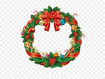 Christmas decoration Wreath Christmas ornament Clip art - Christmas ring 