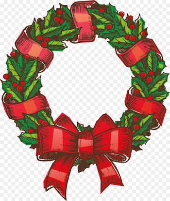 Christmas decoration Wreath Clip art - wreath 