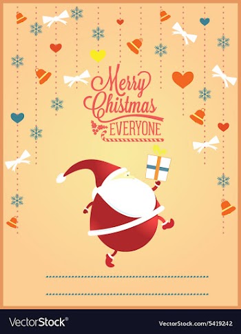Christmas design vector image