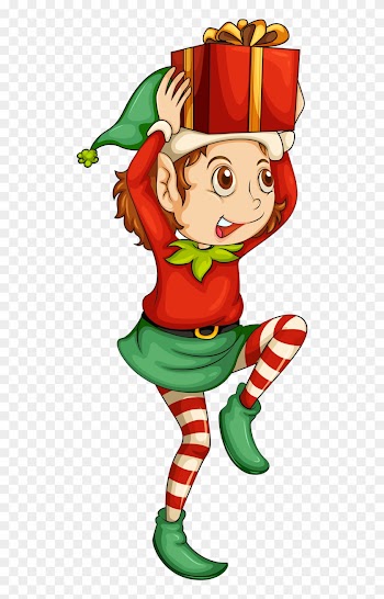 Christmas Elf Boot Clip Art - Christmas Elf Png