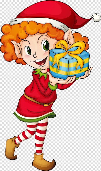Christmas elf , Elf transparent background PNG clipart