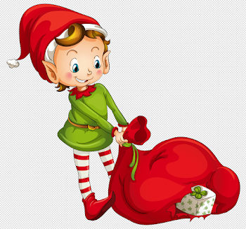 Christmas Elf PNG High-Quality Image