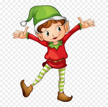 Christmas Elves Clipart Free 18 Elves Christmas Clipart - Lutin Du Pere Noel Dessin Couleur