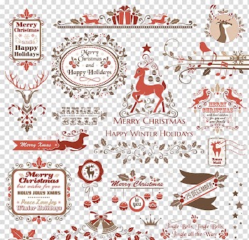 Christmas Euclidean Element, Christmas transparent background PNG clipart