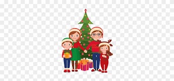 Как Спланировать Время И Всё Успеть До Праздника - Christmas Family Clipart