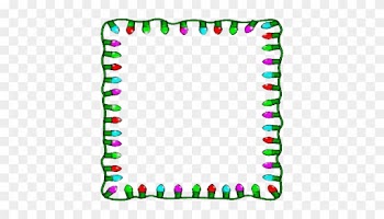 Christmas Frame, Happy New Year Frame, Profile Picture - Holiday Border Clipart