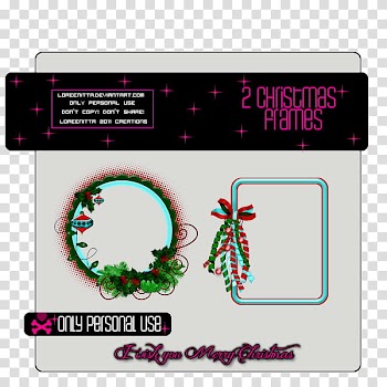 Christmas Frames,  Christmas Frames advertisement transparent background PNG clipart