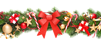 Christmas Garland Border Transparent Png (107+ images in ...