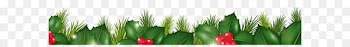Christmas Garland Clip art - Transparent Christmas Decor Clipart 