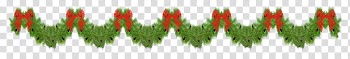 Christmas garlands, white and red abstract painting transparent background PNG clipart