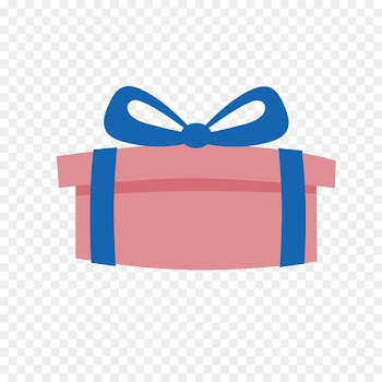 Christmas gift Box Ribbon Secret Santa - color sketch 