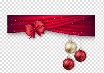 Christmas Gift card Template Holiday, red bow transparent background PNG clipart