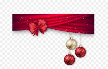 Christmas Gift card Template Holiday - Vector red bow 