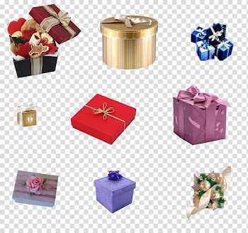 Christmas gift, Christmas Gift transparent background PNG clipart