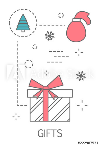 Christmas gift concept