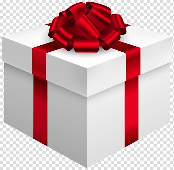 Christmas gift Decorative box , giftbox transparent background PNG clipart