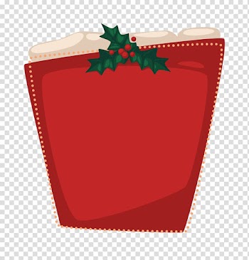 Christmas Gift Gratis Icon, Winter Christmas theme frame transparent background PNG clipart