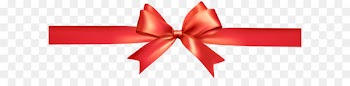 Christmas Gift Illustration - Bow Red Transparent PNG Clip Art 