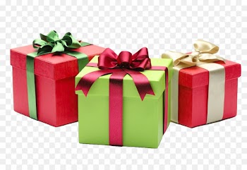 Christmas gift Santa Claus Happiness - Satin Gift Box 