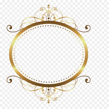 Christmas gift Snowman Name tag - Vector pattern gold rim gold frame 
