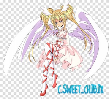 Christmas gift special, brown-haired anime character illustration transparent background PNG clipart