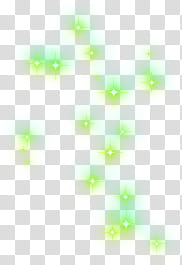Christmas gift special, green stars transparent background PNG clipart