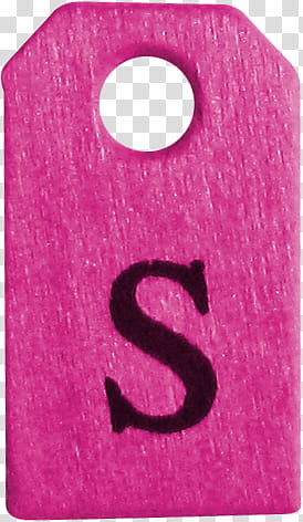 Christmas gift special, pink and black S-printed tag art transparent background PNG clipart