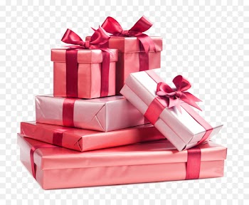 Christmas gift Stock photography - A pile of holiday gifts 