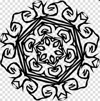 Christmas Gimp Brushes, black flower icon art transparent background PNG clipart