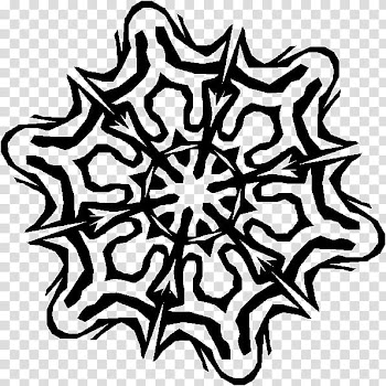 Christmas Gimp Brushes, black star art illustration transparent background PNG clipart