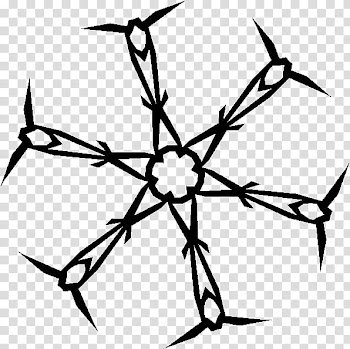 Christmas Gimp Brushes, round black abstract illustration transparent background PNG clipart