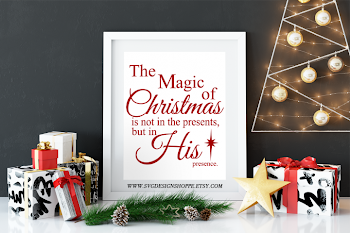Christmas Glass Block SVG Files Monogram Frame Cut Files Heat Transfer Vinyl Scrapbooking Stencil EPS DXF Silhouette Cameo Cricut Commercial Use