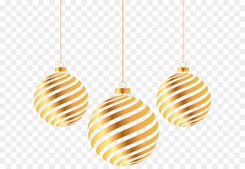 Christmas Gold - Christmas New Year golden ball 