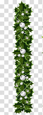 Christmas, green Christmas decor transparent background PNG clipart
