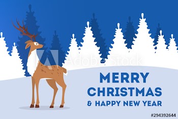 Christmas greeting card