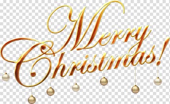 Christmas Greeting card, Merry Christmas Font transparent background PNG clipart