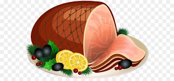 Christmas ham Recipe Cooking Glaze - Christmas Ham Transparent PNG Clip Art Image 