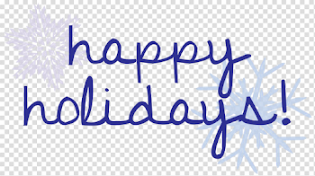 Christmas Happy Holidays PNG Clipart