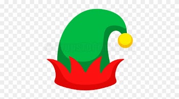 Christmas Hats Christmas Hat, Jingle Bells And Template - Elf Hat Clipart