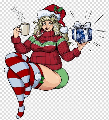 Christmas Hilda transparent background PNG clipart