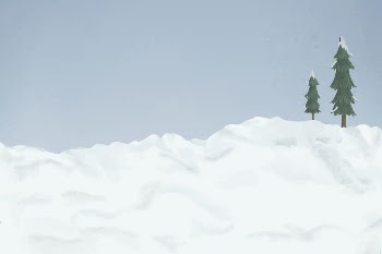 Christmas holiday background, Winter snow | Free Photo Illustration - rawpixel