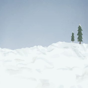 Christmas holiday background, Winter snow | Free Photo Illustration - rawpixel