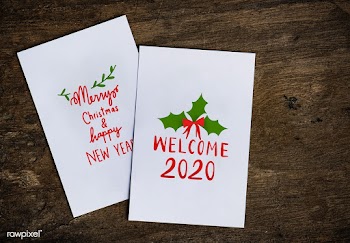 Christmas holiday greeting design mockup | Free stock psd mockup - 516245