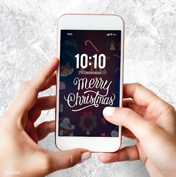 Christmas holiday greeting design mockup | Free stock psd mockup - 516275