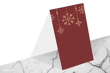Christmas holiday greeting design mockup | Free stock psd mockup - 516294